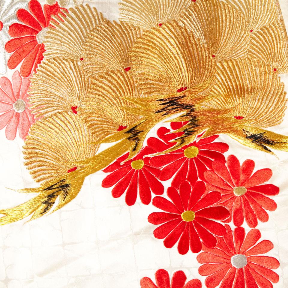 Japanese Wedding Kimono, Mid 20th Century