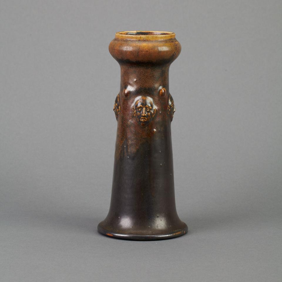 Charles Greber Stoneware Vase, early 20th century
