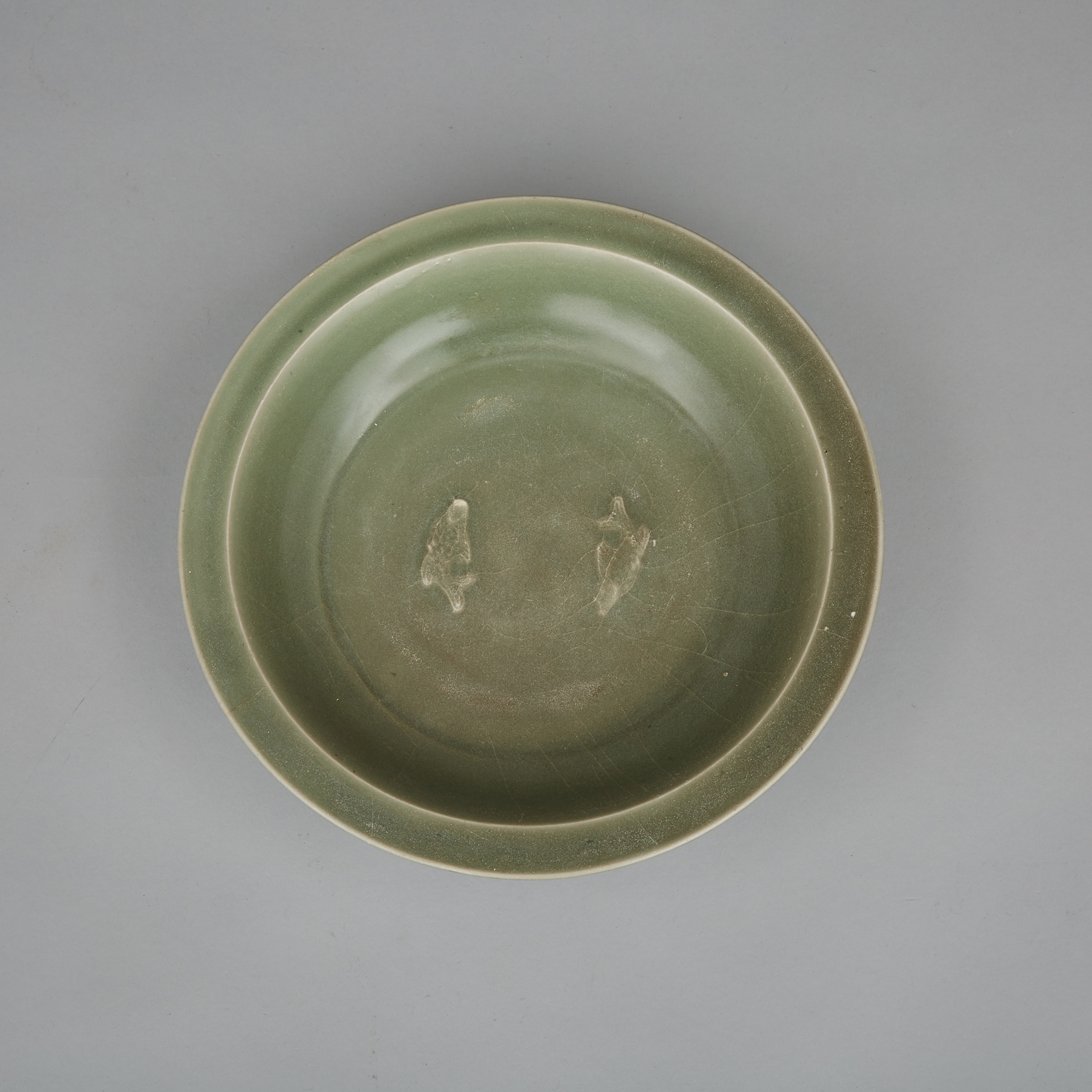 A Longquan ‘Twin Fish’ Dish, Song Dynasty