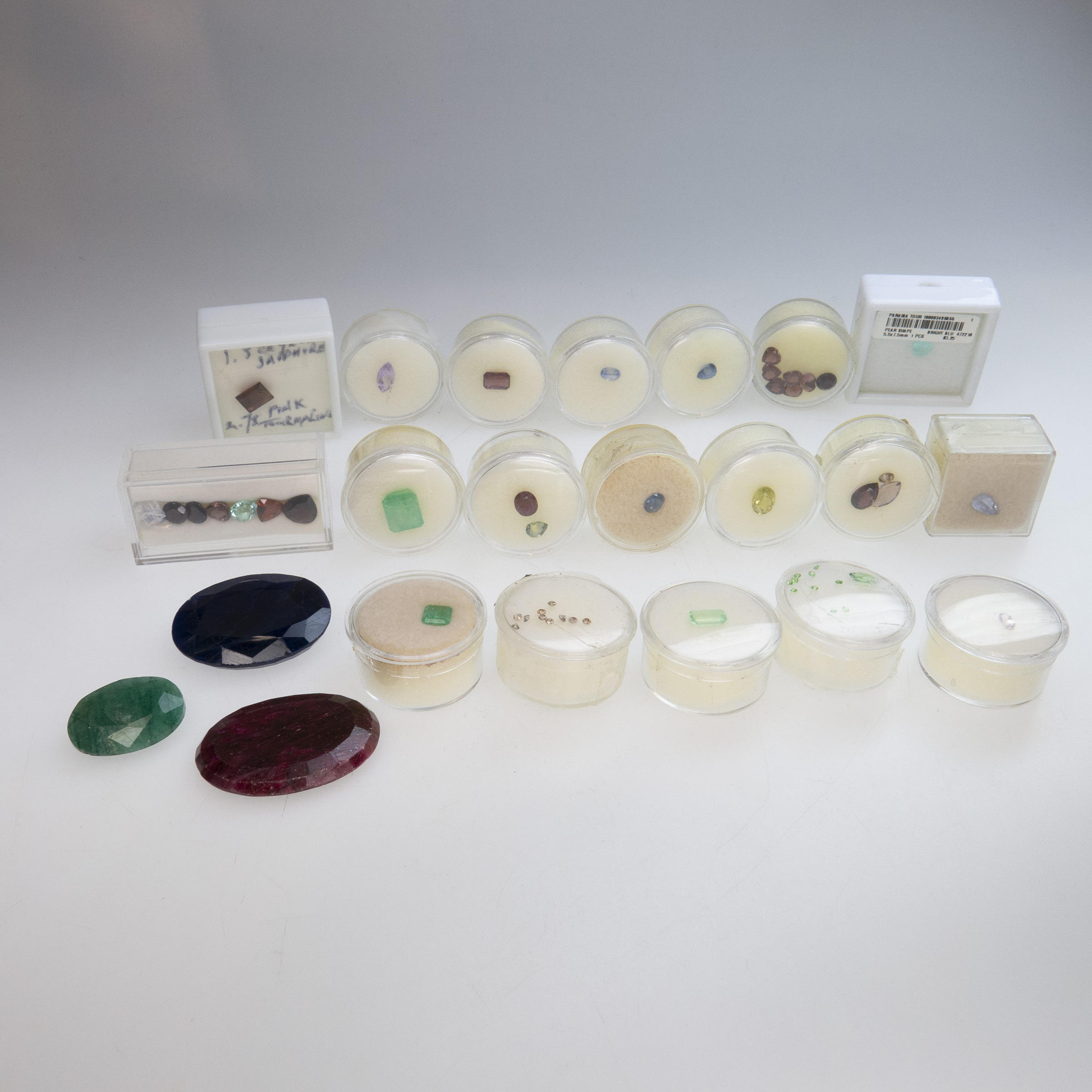 Quantity Of Various Unmounted Cut Gemstones